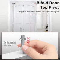 Bifold Door Hardware Simple Installation Door Hinge Accessories Bi-fold Closet Door Hardware Repair Tool Kit