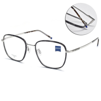 ZEISS 蔡司 方框光學眼鏡/灰琥珀 銀#ZS22112LB 060