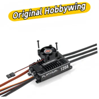 Hobbywing Platinum 25A 40A 60A 80A 120A V4 Brushless ESC Electronic Speed Controller 3-6S Lipo Built-in BEC for RC Drones