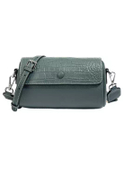 XAFITI Head layer leather cylinder oblique back bag