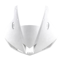 CBR500R Motorcycle Upper Front Nose Cowl Fairing For HONDA CBR 500R 2013 2014 2015 Injection Mold Unpainted White