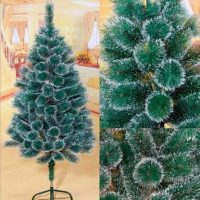 Pohon Natal 1.2 Meter Jarum Pinus Putih Christmas Tree White Snow Terlaris