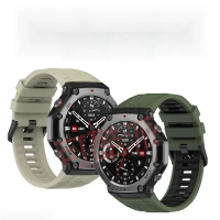 สายซิลิโคน ใช้ได้กับ Yue I Hua Mi Amazfit T-Rex3 รุ่น เทียมอย่างเป็นทางการ สายรัดข้อมือกีฬา Tyrannos