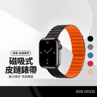 【超取免運】DD 替換錶帶 皮鏈錶帶 適用Apple Watch Ultra Ultra2 磁吸式 49mm