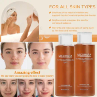 MIGUHARA Niacinamide Essence Toner Whitening Hydrating Brightening Moisturizing Soothing Shrinking Pores Korea Skin Care 400ml