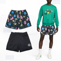 Nike 短褲 Giannis 男款 黑 多色 球褲 花卉印花 雙面設計 吸濕 排汗 抽繩 籃球 運動褲 FB6934-010
