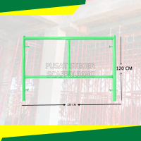 Ladderframe Only Tinggi 120 Cm Pusat Steger Scafolding