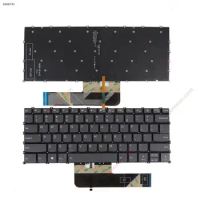 US Laptop Keyboard for Lenovo IdeaPad S340-13IML Gray with Backlit