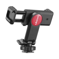 Ulanzi ST-06 Cold Shoe Phone Tripod Mount Holder Vertical Shooting Adjustable Monitor Adapter for iPhone 11 Pro Max XR Android