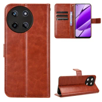 Flip Case For Realme 11 4G Global edition Case Wallet Magnetic Luxury Leather Cover For OPPO Realme 11 5G Realme11 Phone Case