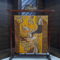 Kain Batik Tulis Sutra ATBM Baron Pekalongan Premium