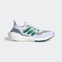 Adidas Ultraboost 21 [FZ2326] 男 慢跑鞋 路跑 運動 訓練 緩震 彈力 襪套 愛迪達 白綠