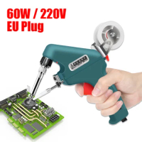 Electric Welding Machine 60W Hand-held EU 220V Automatic Tin Feeding Soldering Iron Gun Internal Heating Repair Tools