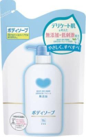 日本品牌【牛乳石鹼】無添加沐浴乳補充包400ml