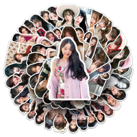 สติ๊กเกอร์, IVE Wonyoung, 50 ชิ้น, กันน้ำ, DIY, สำหรับเคสโทรศัพท์และเคสเดินทาง, สติ๊กเกอร์ตกแต่ง