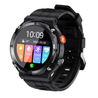 For ZTE Nubia Z60 Ultra Z50S Pro Smart Watch Men Outdoor Sport Smartwatch BT Call Voice Assistant Watch Heart Rate Monitor