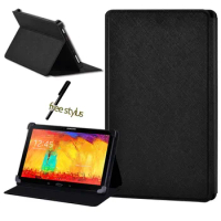 Slim Tablet Case for Samsung Galaxy Note 8.0/10.1 Anti-fall Stand Tablet Case PU Leather Cover Case+free Pen