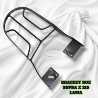 BREKET BRACKET BOX SUPRA X 125 LAMA BEHEL BAGASI SUPRA X 125 OLD HITAM