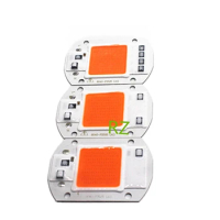 1pcs Hydroponice AC 220V/110V 20w 30w 50w led grow chip full spectrum 380nm-840nm for indoor led grow light