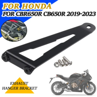 Motorcycle Exhaust Hanger Bracket Muffler Support For Honda CBR 650 R CBR650 R CB 650R CBR650R CB650R 2020 2021 2022 Accessories