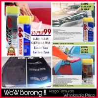 Soft 99 Cleaner & Polish Luster / Meta Clean Wax with Sponge 530 ml - Remove stains,Scratches & Rest