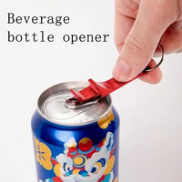 Bottle Opener Keychain Beer Bottle Openers for VW GTI R Audi BMW E38 I3 I7 Keyring Tool Gift Pocket Accessories for Kitchen Bar