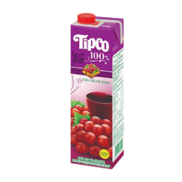 Halal清真認證100%純果汁進口Tipco泰可紅葡萄汁