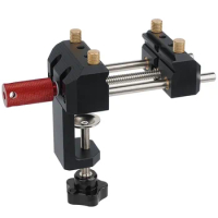 Heavy Duty Aluminum Alloy Table Vice Precision Adjustable Bench Clamp Grinder Ideal for Woodworking and Engineering Activities
