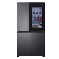LG 樂金 653L 敲敲看門中門冰箱 夜墨黑  GL-QL62MB