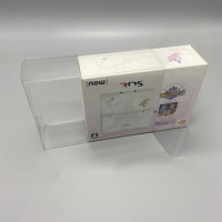 Clear transparent box For new3DS Japan version for Disney Limited Edition game console Display storage PET protective Box