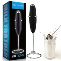 Handheld Milk Frother Electric Hand Foamer Blender Drink Mixer for Coffee Frappe Hot Chocolate Mini Whisk Frother