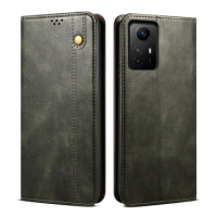 Waxy Leather Wallet Flip Case For Xiaomi Redmi Redmi Note 9s /Note 9 8 Pro / 9 Pro Max / 9 8T 8 Vintage Business Book Cover