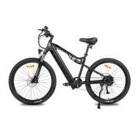 Electric Bicycle Aluminum Alloy Frame 27.5''Fat Mountain Bike 500W Adult Ebike 48V 13Ah Battery 2.4 Tire Men Snow Bike