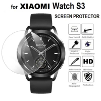 5PCS Smart Watch Screen Protector for XIAOMI Watch S3 Tempered Glass HD Clear Anti-Scratch Protective Film