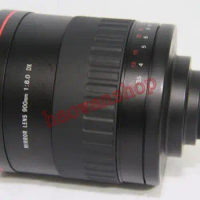 900mm f8 Manual Focus MIRROR TELEPHOTO LENS T mount for Panasonic m4/3 BMPCC G9 GH5 GF7 GM5 GX9 GX85 GX850 EM5 EM10 EPL6 camera