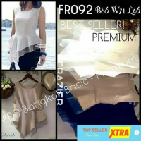 Baju cross peplum premium SL atasan Wanita full scuba navy Kekinian@@ Rompi Kamisol Basic Crop