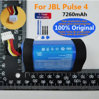 7260mAh New 100% Original Bluetooth Battery For JBL Pulse 4 Pulse4 Player Speaker Rechargeable Battery Bateria Batteri In Stock