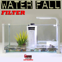 WATERFALL FILTER AQUARIUM KOLAM KURA-KURA AIR BRAZIL RES CST TURTLE DAMER AIR TERJUN FILTTER AIR DAN