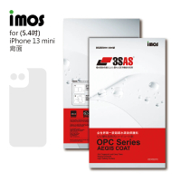 【iMos】Apple iPhone 13 Mini 5.4吋(3SAS 背面保護貼)