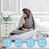 【Great Living格蕾寢飾】義大利La Belle 醫療級石墨烯遠紅外線能量毯 150x210cm