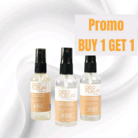 Buy 1 Get 1 Deo Fleure //Deodorant  Penghilang Bau Badan   Memutihkan Ketiak  Box tawas spray