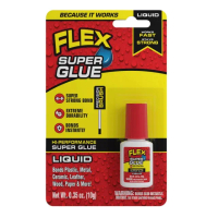 【FLEX SEAL】Flex Super Glue飛速超級瞬間膠10g-液狀附刷(限量贈送3g*2入)