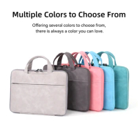 Laptop Bag Sleeve Case Handbag Briefcase 13" 14"15.6" Large Capacity Notebook bag For Macbook Air Pro M1 M2 Lenovo Dell Huawei