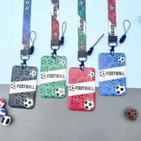 Football neck card holder Certificate card holder Automobile induction Public transport card Universal soccer style