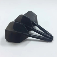 3PCS Plastic 2BA Screw Soft Darts Flights Professional Transparent Darts Tail Anti-fall Leaf Shafts Durable Darts Accessories