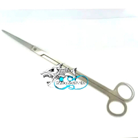 Gunting Lurus Tanaman Aquascape Bahan Stainless Steel 25cm