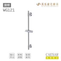 CAESAR 凱撒衛浴 不鏽鋼淋浴滑桿 WG121 不含安裝