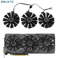 87MM T129215SU 6Pin Replacement For ASUS Strix GTX 1070 OC 1080 1060 1080Ti RX480 GTX1080 Video Card Fan Cooler