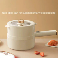 220V Electric Cooking Pot Home Multi Cooker Stainless Steel/Non-stick Inner Noodles Cooking Pot