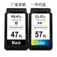 Ink Cartridge Tương Thích Với Đen Canon Pg47, Hộp Mực Màu Cl57, Máy In PIXMA E400.